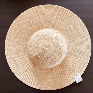 SHADE & SHORE Women's Wide Brim Sun Hat NWT